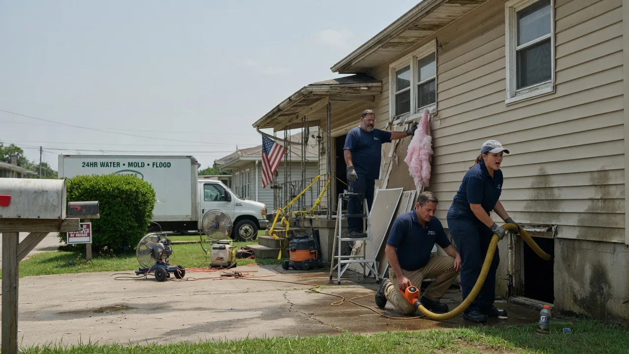 Water Damage Repair in Denton, KY near me